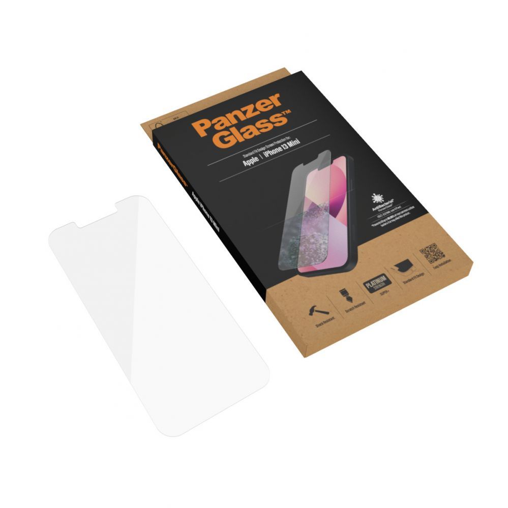 Tagakaaned PanzerGlass  Clear Screen Protector, Apple, iPhone 13 Mini, Tempered glass