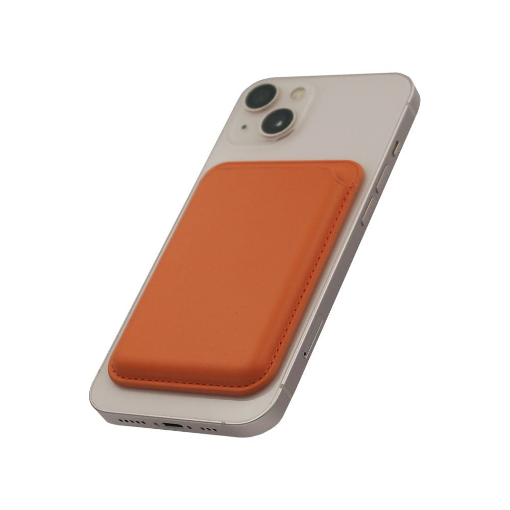 Universaal mobiiltasku Evelatus Universal PU Leather Wallet with MagSafe Orange