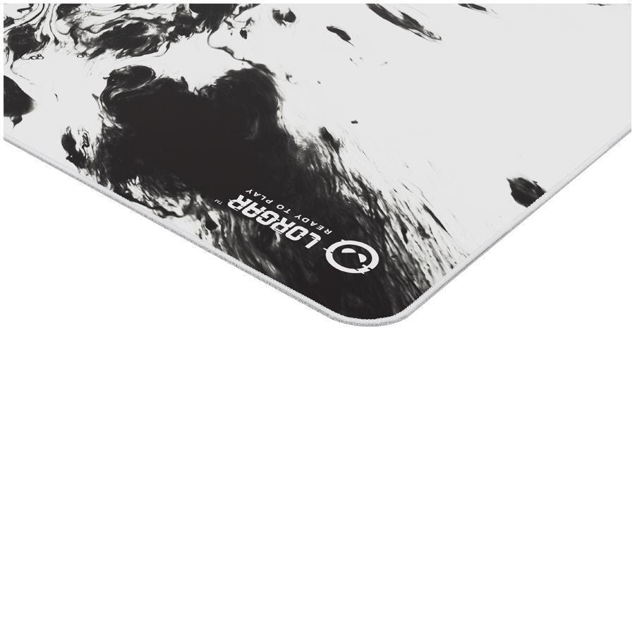 Mouse pad LORGAR  LORGAR MPA14XL, non-waterproof polyester fabric, with stitched edge.