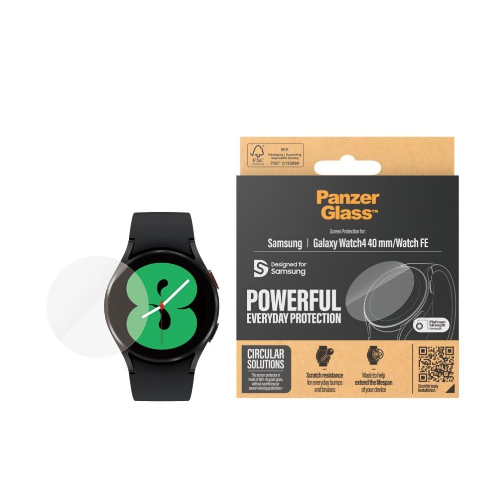 Protective glass PanzerGlass  PanzerGlass screen protector for Samsung Watch FE