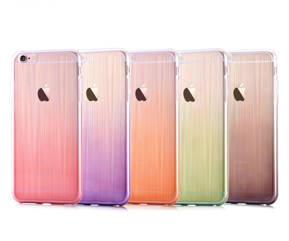 Tagakaaned Devia Apple iPhone 6/6s Plus Azure soft case Orange