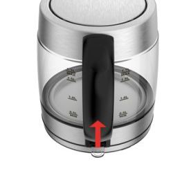 Teapot TEFAL  KI772D Kettle, Stainless Steel/Black