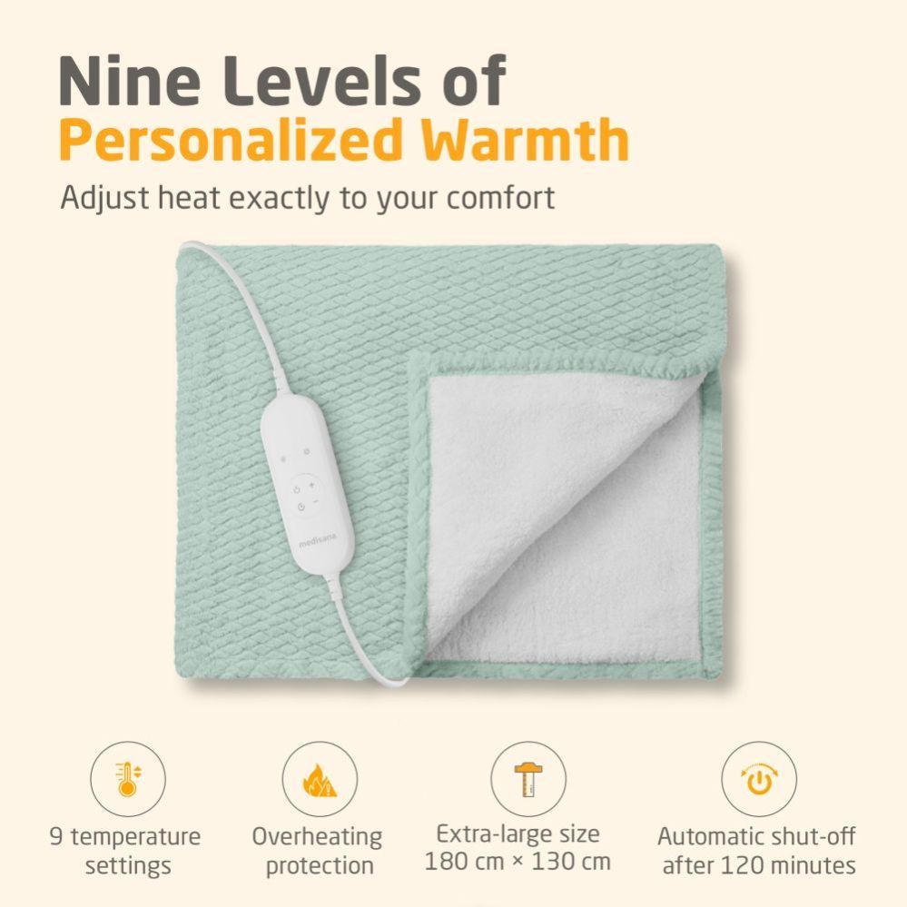 Другие товары Medisana  Medisana HB 417 Heated blanket sage green
