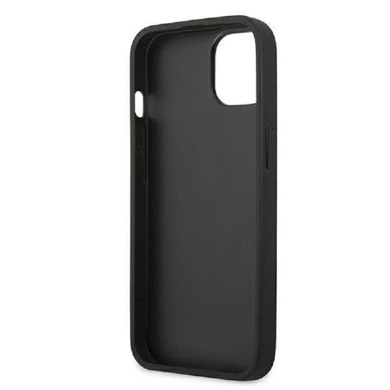 Back panel cover Guess Apple iPhone 13 Mini PU Leather Saffiano Case Black