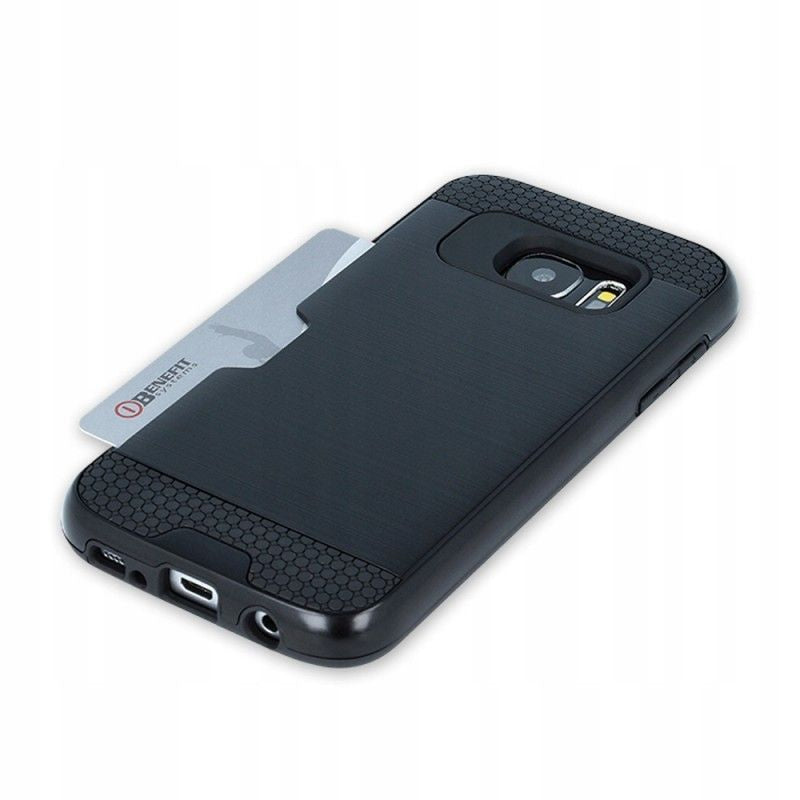 Чехол на заднюю панель GreenGo Samsung Galaxy S8 Defender Card Case Black