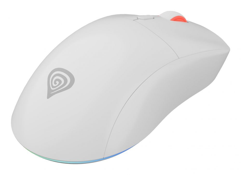 Computer mouse Genesis  Zircon XIII Custom | Wireless | Gaming Mouse | 2.4 GHz, USB | White