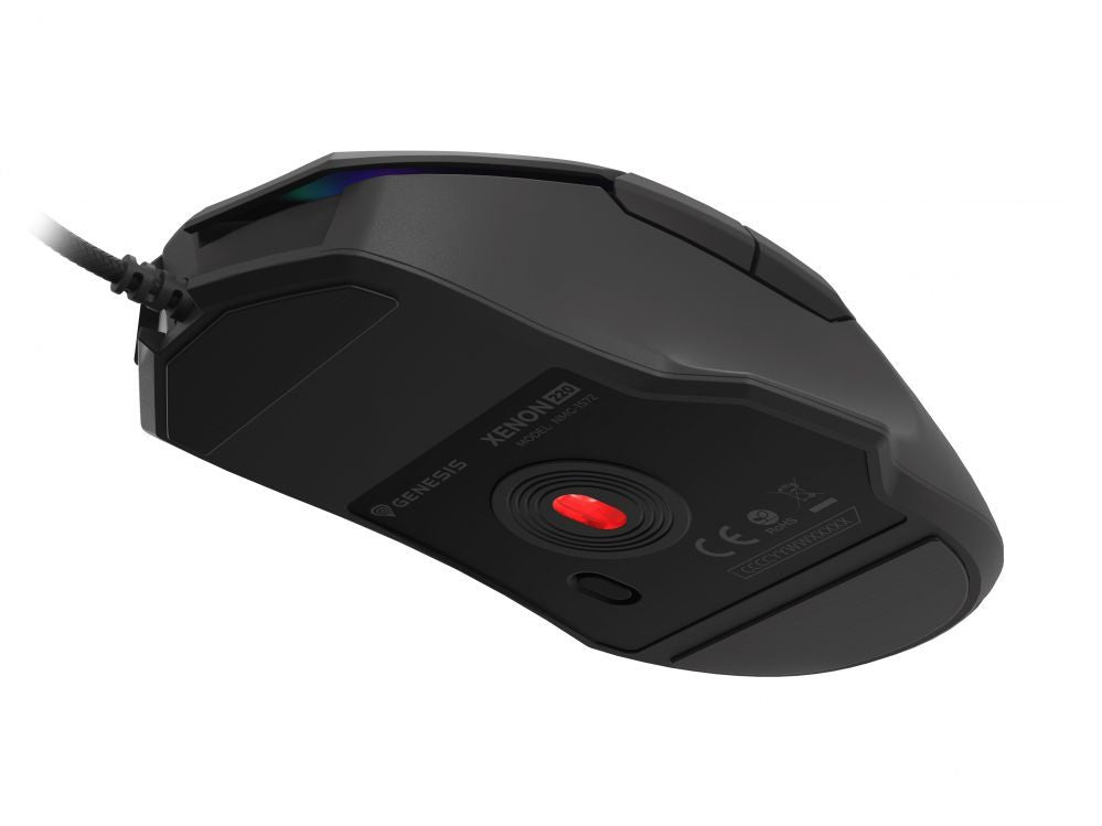 Arvutihiir Genesis  Xenon 220 Gaming Mouse, 500 - 6400DPI, Wired, Black
