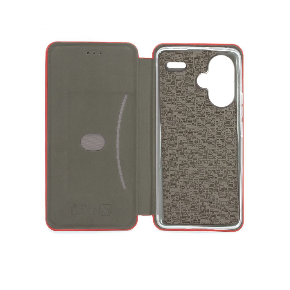 Tagakaaned iLike Xiaomi Redmi Note 13 Pro Plus 5G Book Case Slim Red