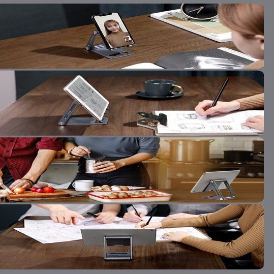 Авто держатель Ugreen  Ugreen metal aluminum folding phone holder tablet gray (LP263 80708)