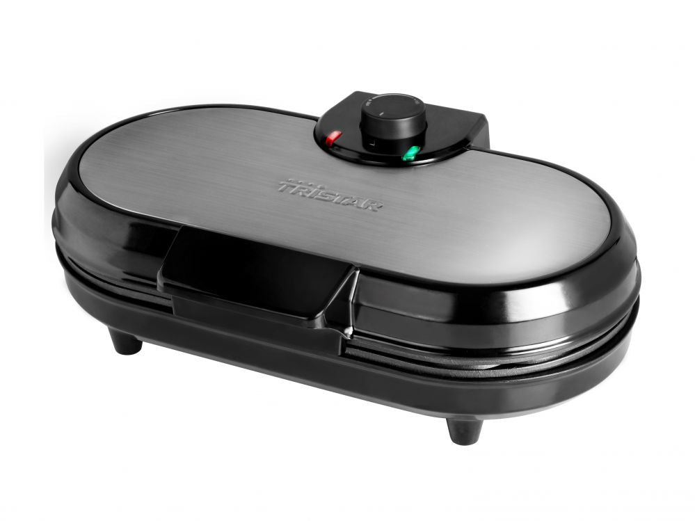 Toster Tristar  Waffle maker WF-2120 1200 W, Number of pastry 10, Heart shaped, Black