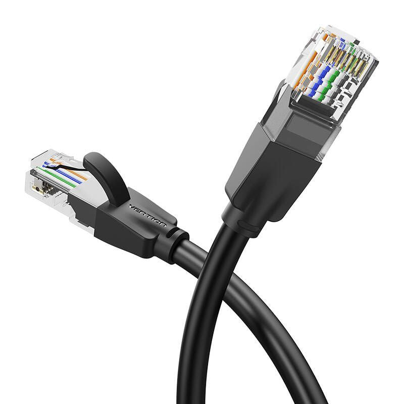 Другой аксессуар для компьютера Vention  Kabel sieciowy UTP CAT6 Vention IBEBG RJ45 Ethernet 1000Mbps 1,5m czarny