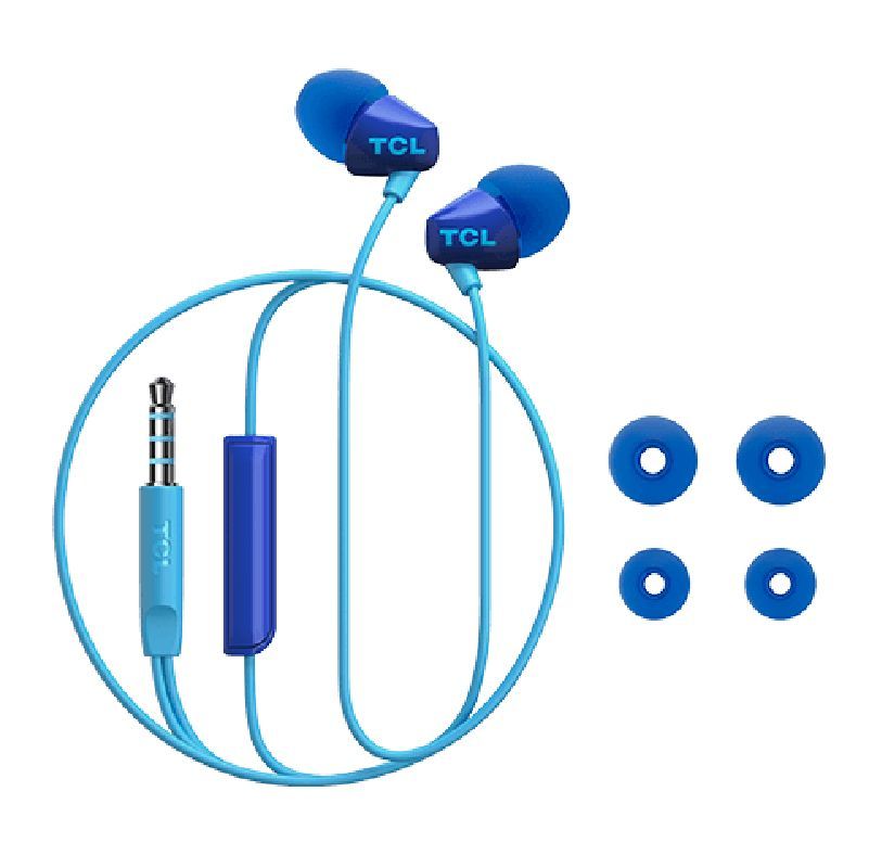 Wired headphones TCL  SOCL100BL In-ear Wired Headset Blue