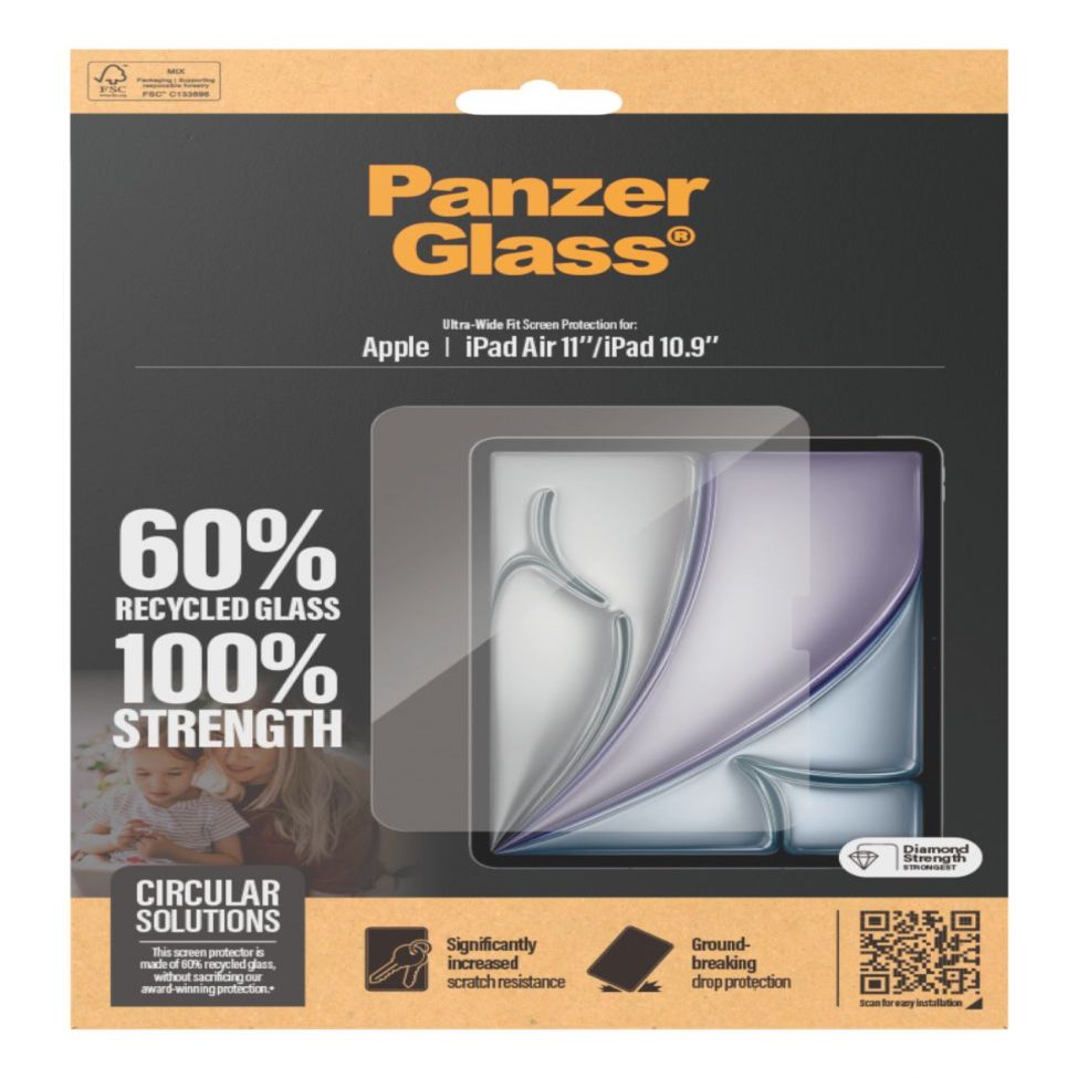 Kaitseklaasid PanzerGlass  Screen Protector iPad Air 10.9" 2024 | iPad 10.9" | Ultra-Wide Fit