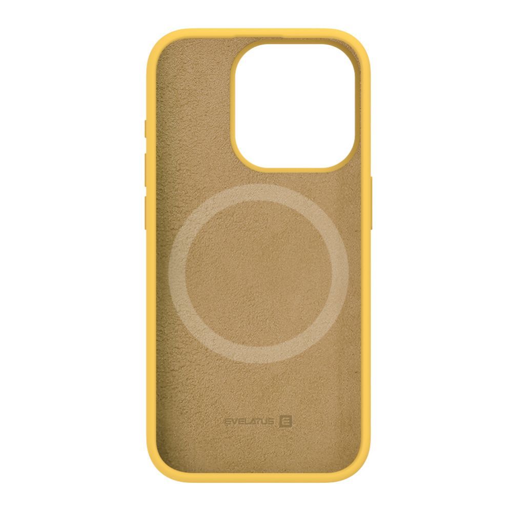 Чехол на заднюю панель Evelatus Apple iPhone 15 Pro Premium Magsafe Soft Touch Silicone Case Gold