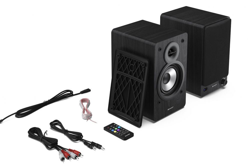 Arvutikõlarid Sharp  CP-SS30 Bookshelf Speakers, Black