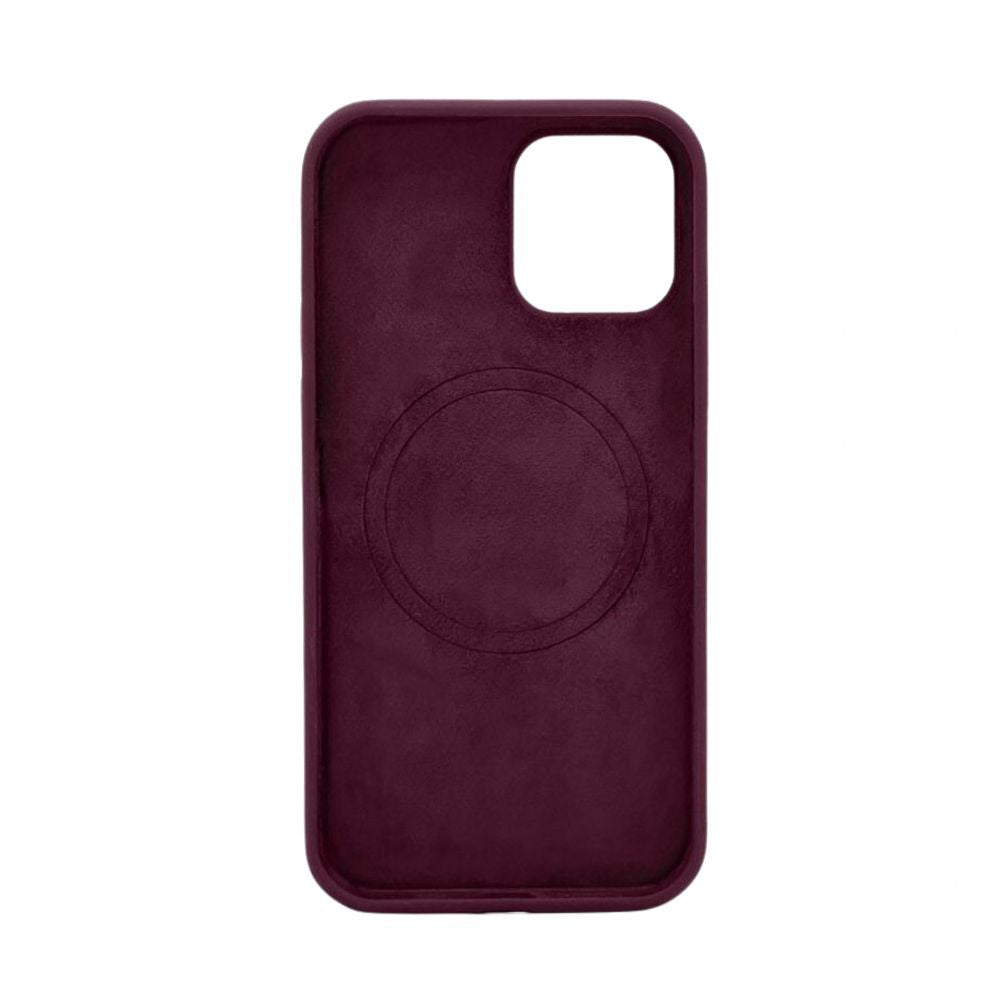 Tagakaaned Evelatus Apple iPhone 12 Pro Max Premium Magsafe Soft Touch Silicone Case Plum