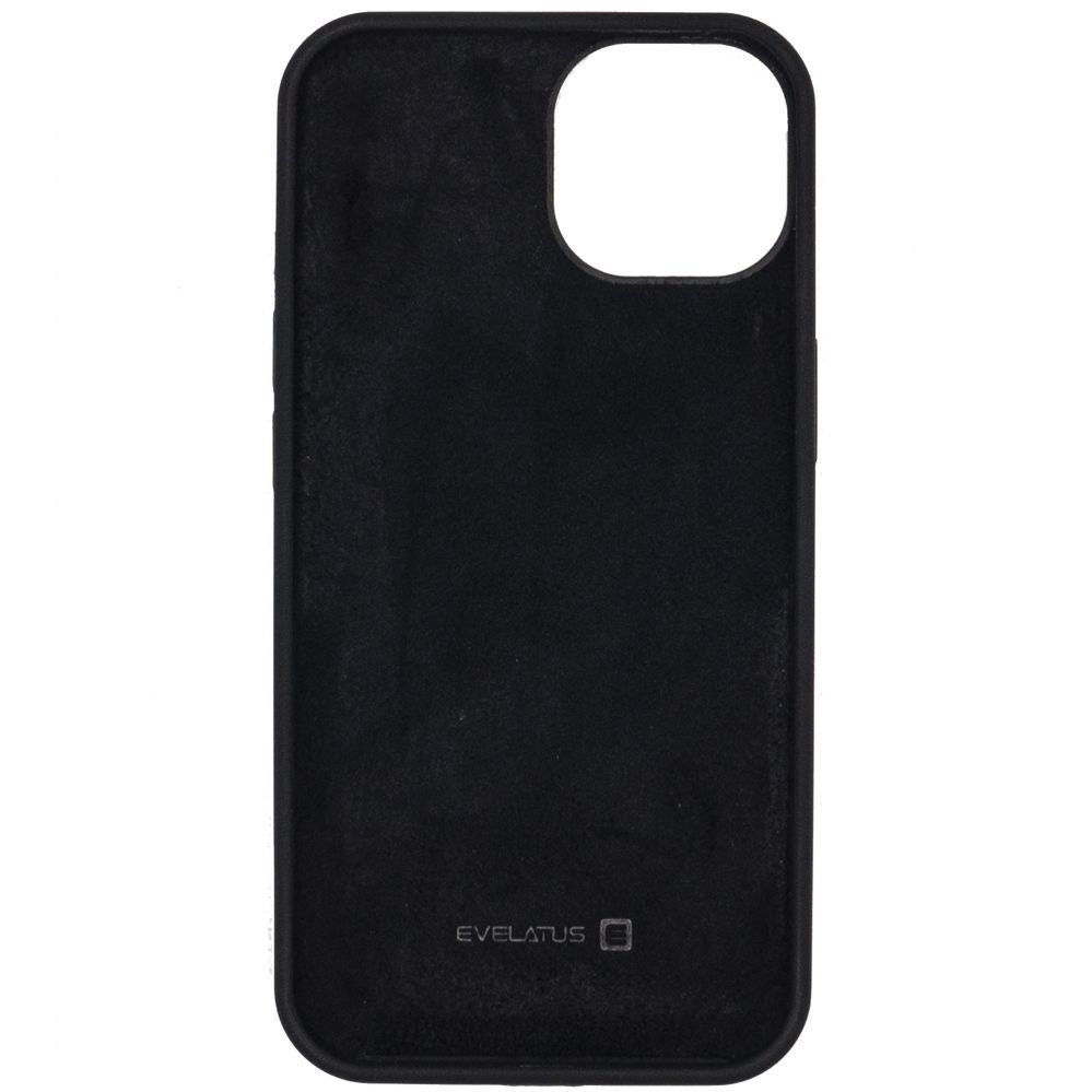 Back panel cover Evelatus Apple iPhone 14 Plus 6.7 Premium Soft Touch Silicone Case Black