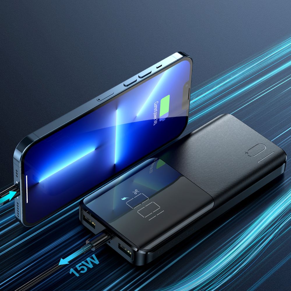 Внешний аккумулятор Joyroom  Joyroom powerbank 15W 10000mAh PD QC3.0 AFC black (JR-T013)