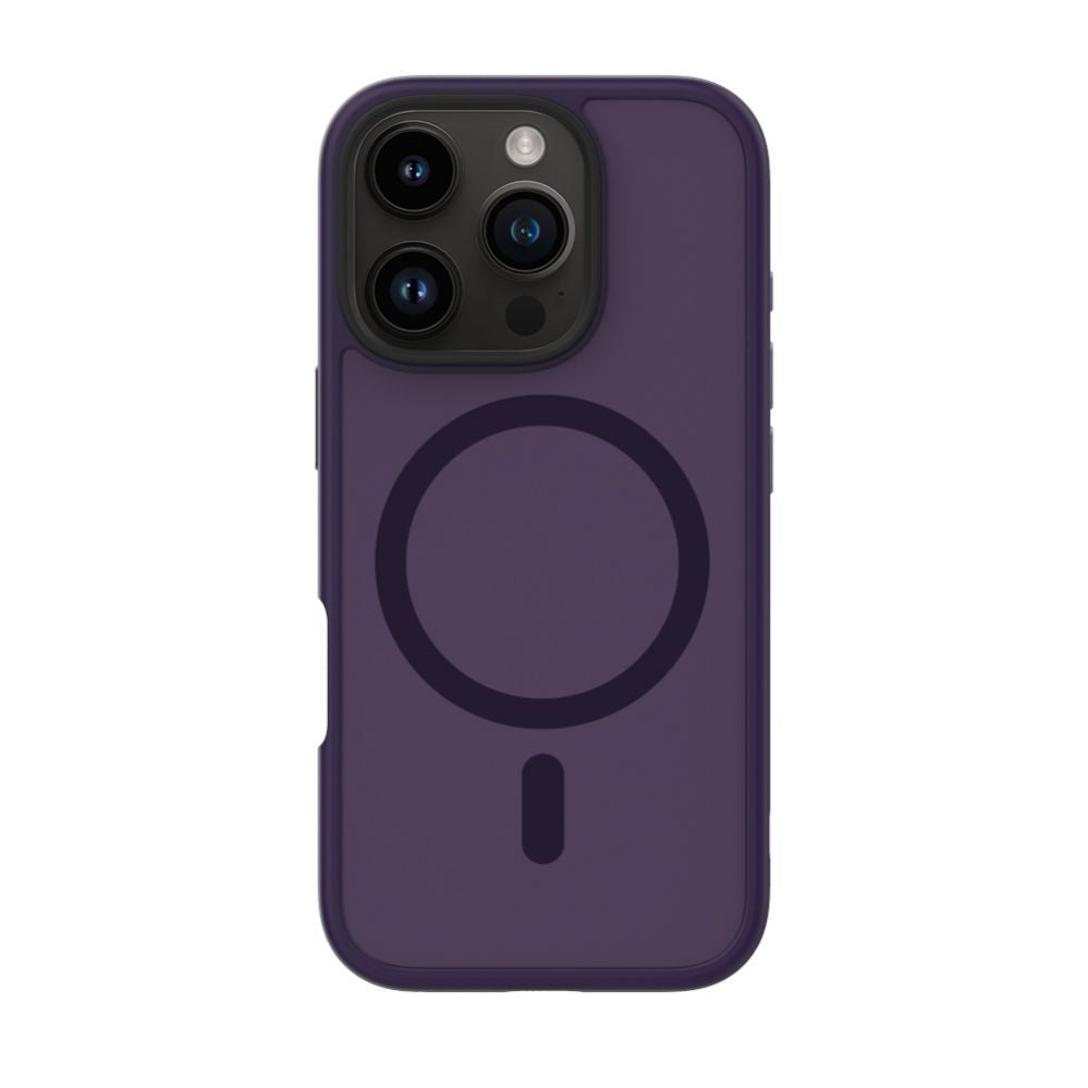 Чехол на заднюю панель Evelatus Apple iPhone 16 Pro Hybird Case With Magsafe PC+TPU Purple