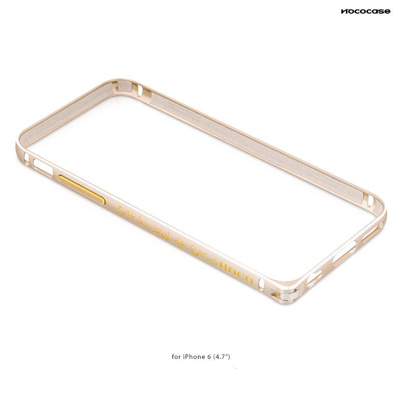Tagakaaned Hoco Apple iPhone 6  Good fortune bumper HI-T027 gold