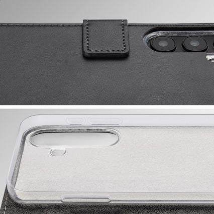 Back panel cover mobilize  Mobilize Classic Gelly Wallet Book Case Xiaomi Redmi Note 15 Pro 5G Black