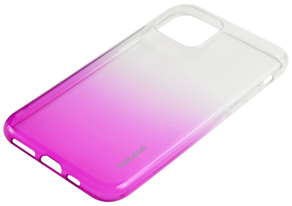 Tagakaaned Evelatus Apple iPhone 11 Pro Max Gradient TPU Case Rose Red