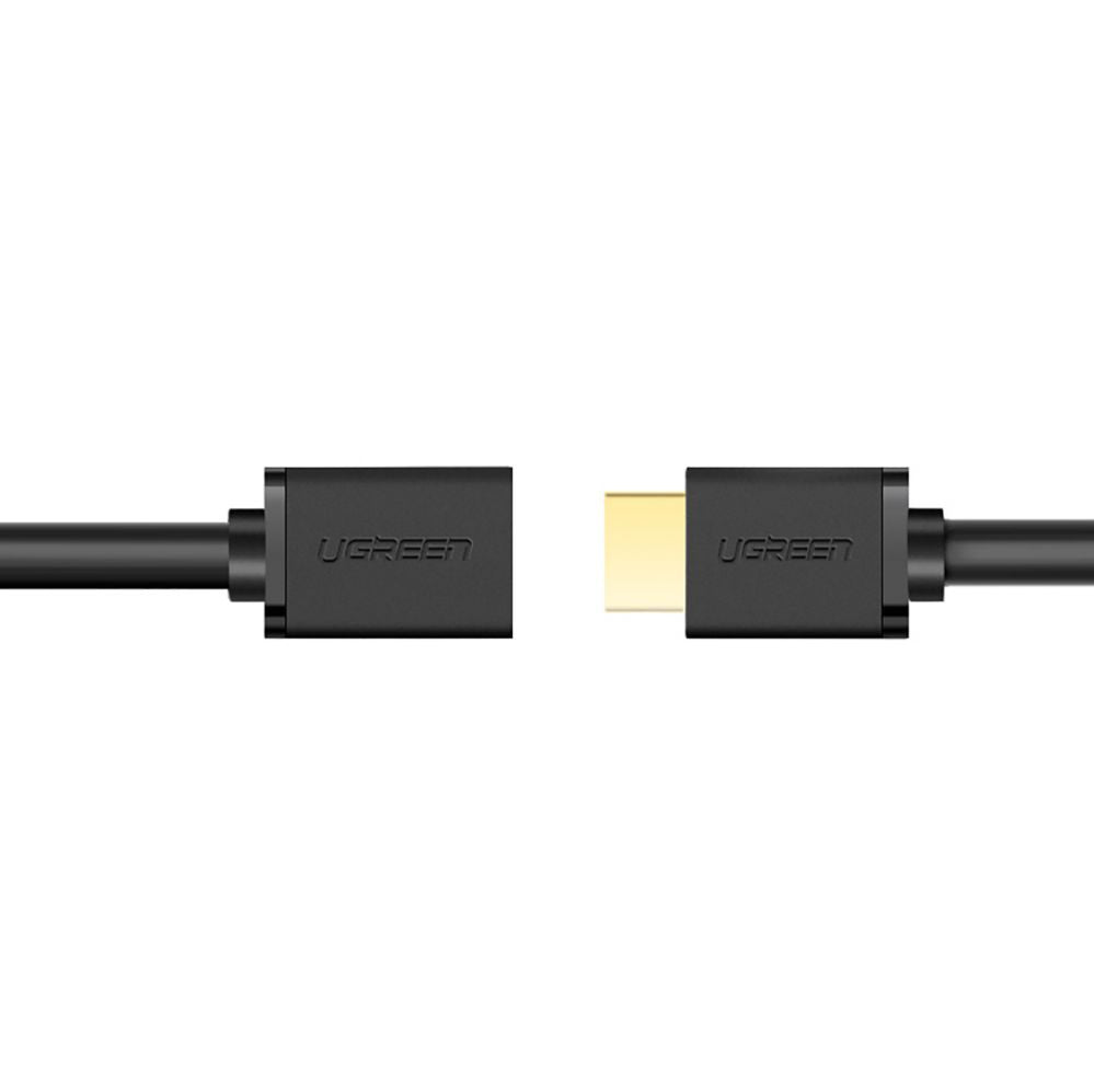 Cable Ugreen  Ugreen HD107 10141 HDMI (Male) - HDMI (Female) 4K Cable 1m - Black