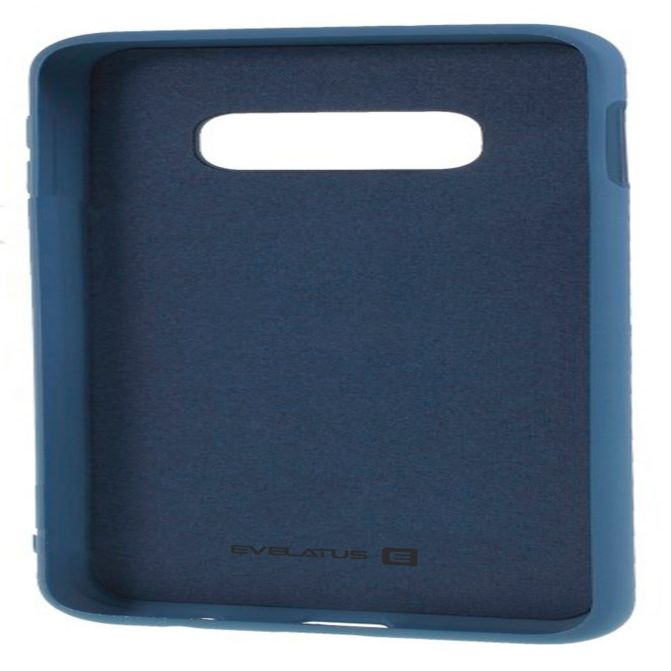 Tagakaaned Evelatus Samsung Galaxy S10e Nano Silicone Case Soft Touch TPU Dark Blue