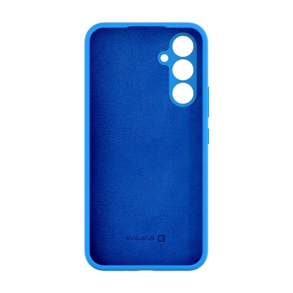 Чехол на заднюю панель Evelatus Samsung Galaxy A54 Premium Soft Touch Silicone Case Blue