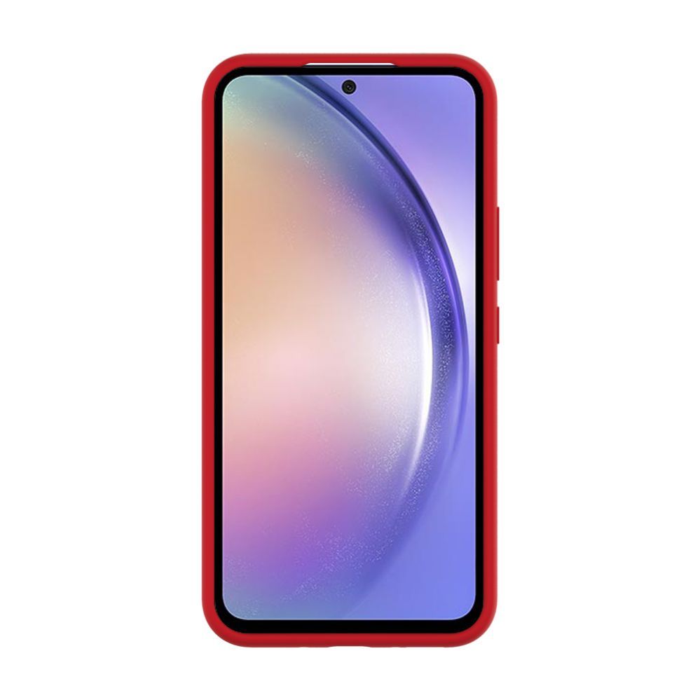 Чехол на заднюю панель Evelatus Samsung Galaxy A54 Premium Soft Touch Silicone Case Red