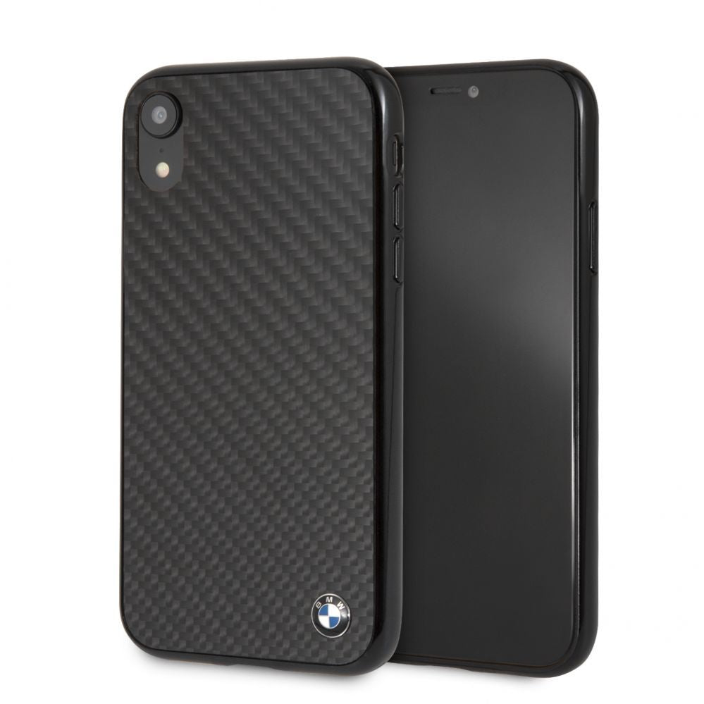 Tagakaaned BMW Apple iPhone XR Signature Hard Case Real Carbon Black