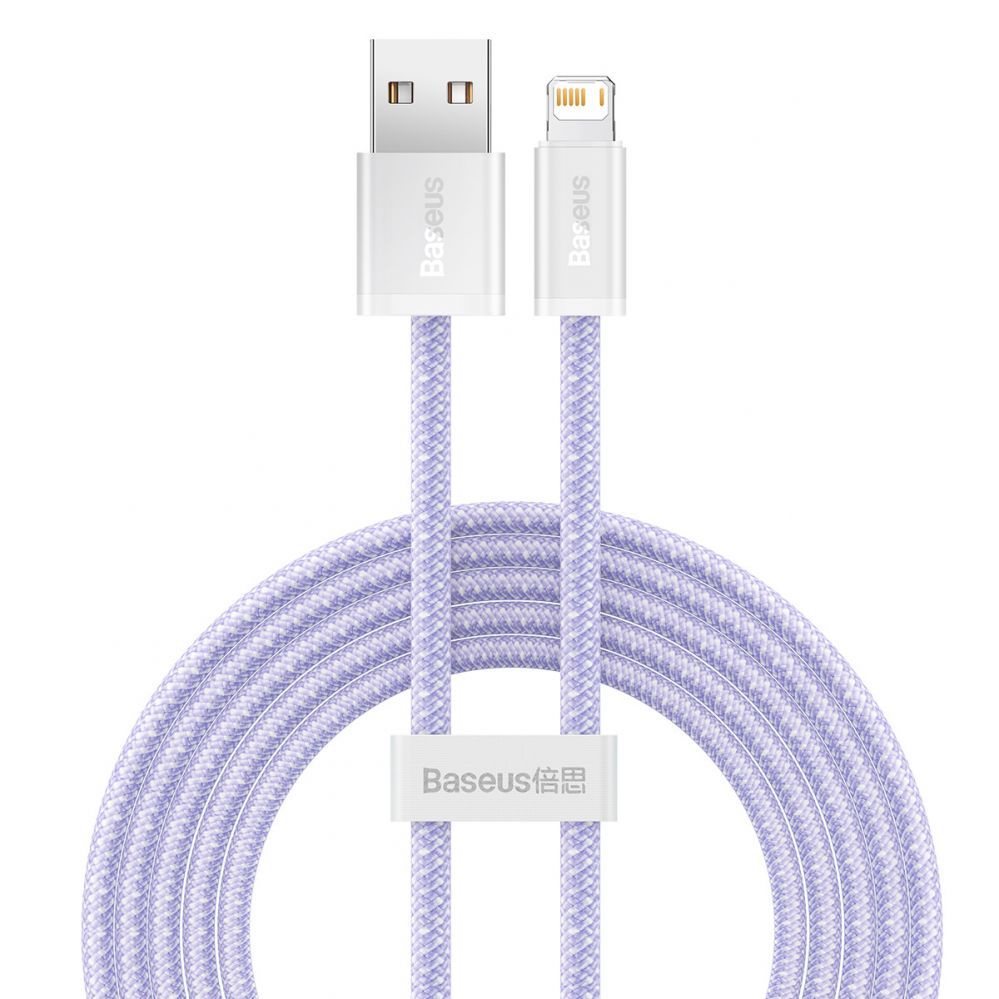 Kaabel Baseus  Baseus Dynamic cable USB to Lightning, 2.4A, 2m (Purple)