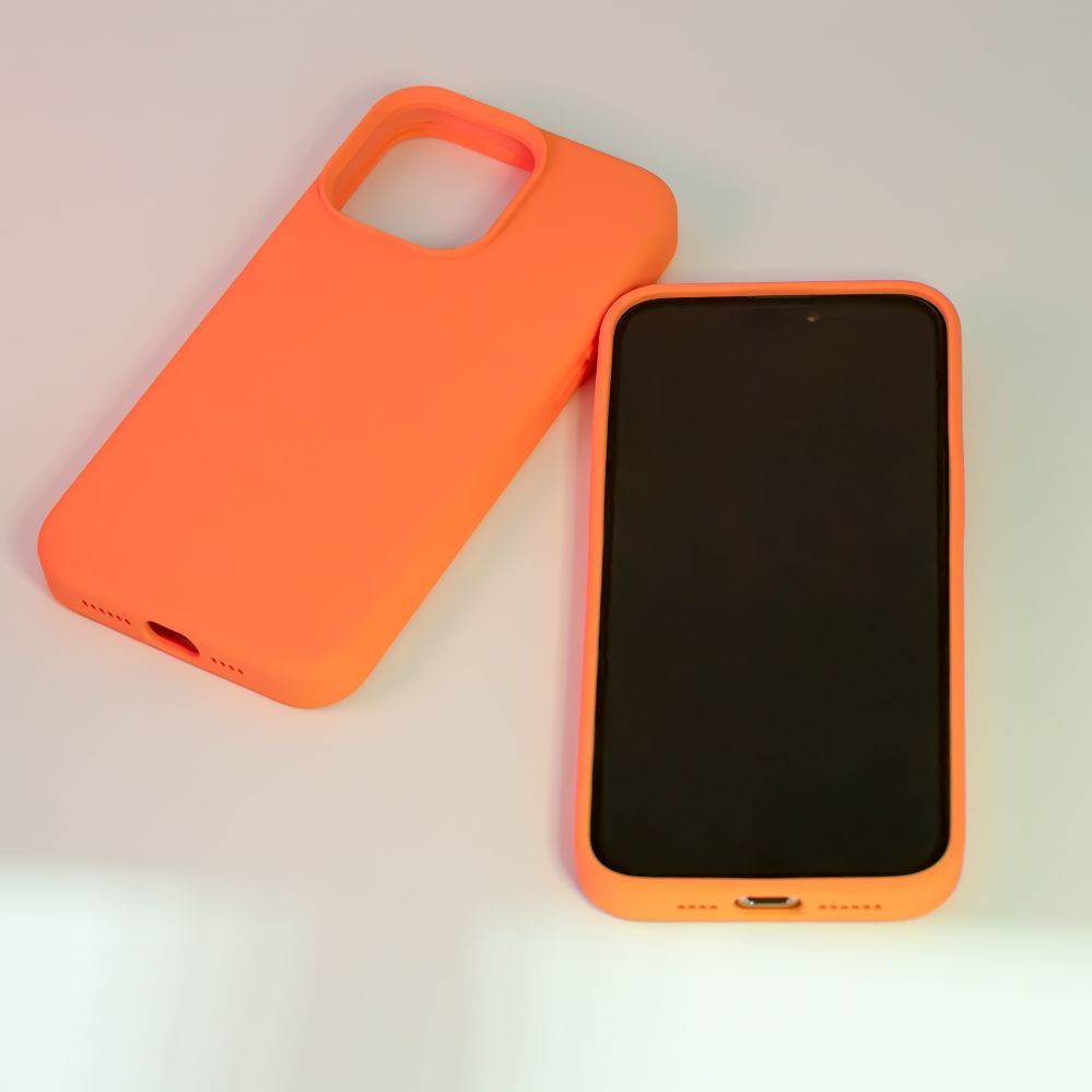 Чехол на заднюю панель Evelatus Apple iPhone 15 Pro Max Premium Magsafe Soft Touch Silicone Case New Function Orange