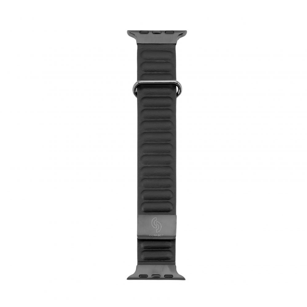 Rihm Connect  Watch 38/40/41mm cortical back buckle magnetic suction Watch Straps Black
