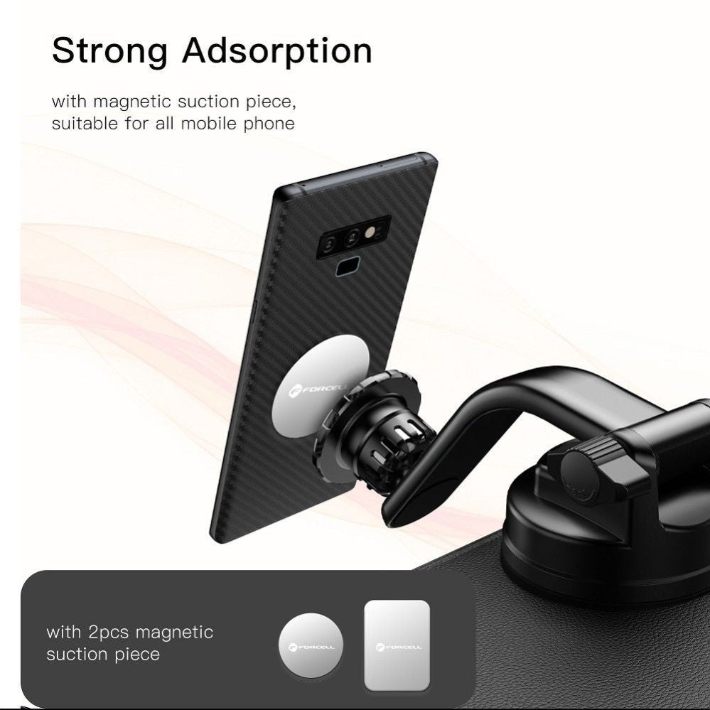 Стилус Forcell  Magnetic car phone holder Forcell F-Grip MagLuxe windshield / dashboard / air vent black