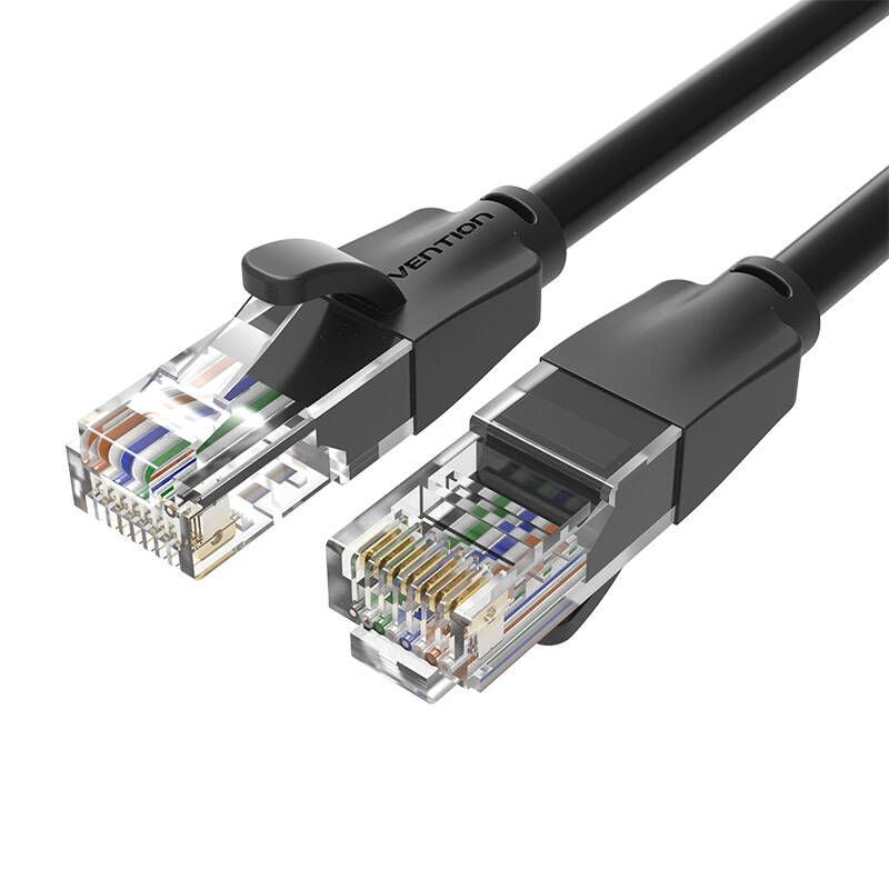 Другой аксессуар для компьютера Vention  Kabel sieciowy UTP CAT6 Vention IBEBG RJ45 Ethernet 1000Mbps 1,5m czarny