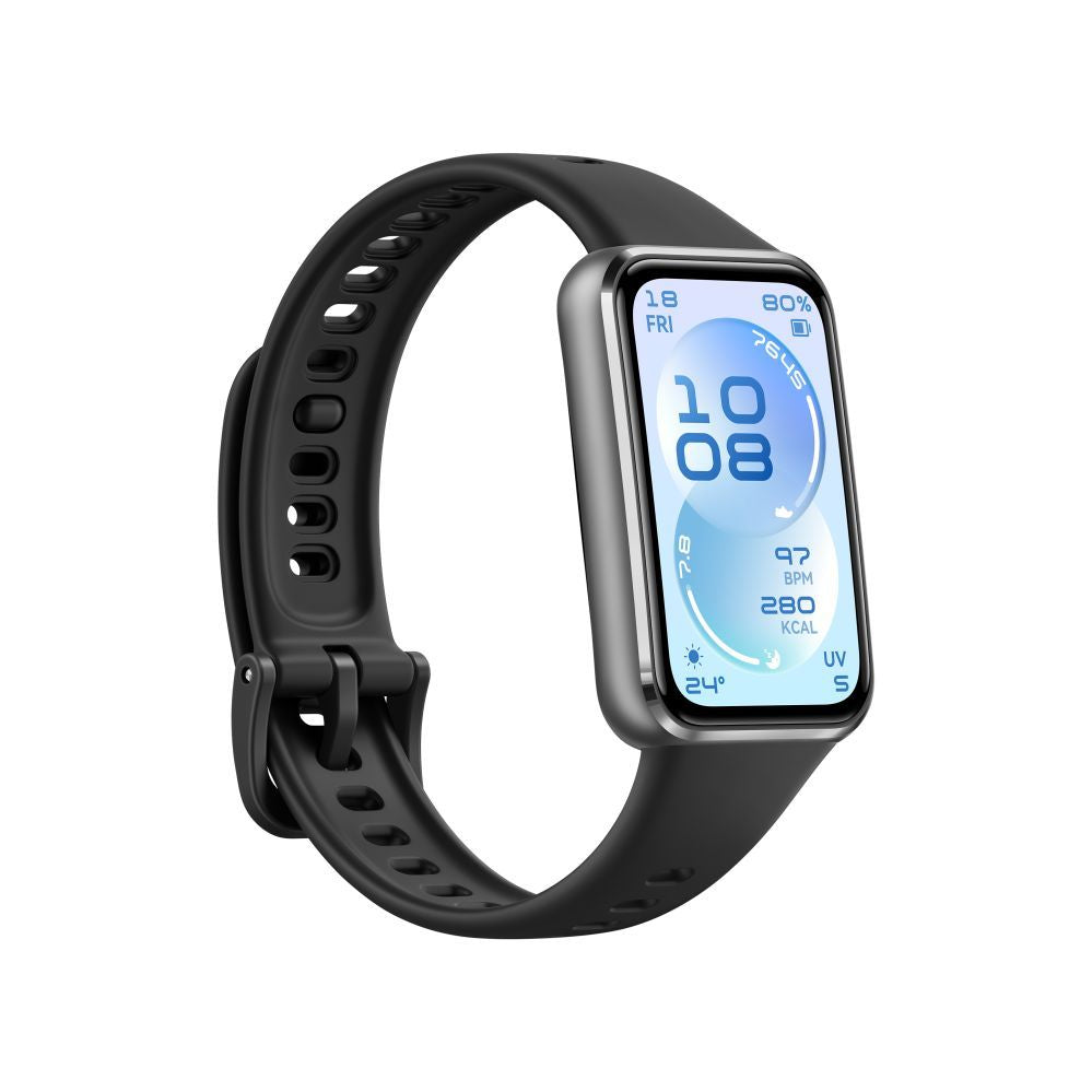 Фитнес браслет Huawei  Band 11 Matte Black Durable Polymer Case with Black Fluoroelastomer Strap