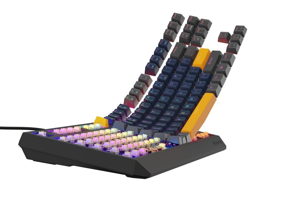Arvuti klaviatuur Genesis  THOR 230 | Mechanical Gaming Keyboard | Wired | US | Naval Blue Positive | USB Type-A | Outemu Panda