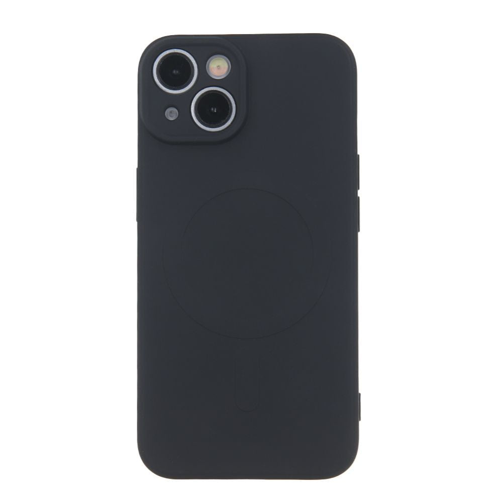 Back panel cover iLike - Simple Color Mag case for Samsung Galaxy A37 5G black