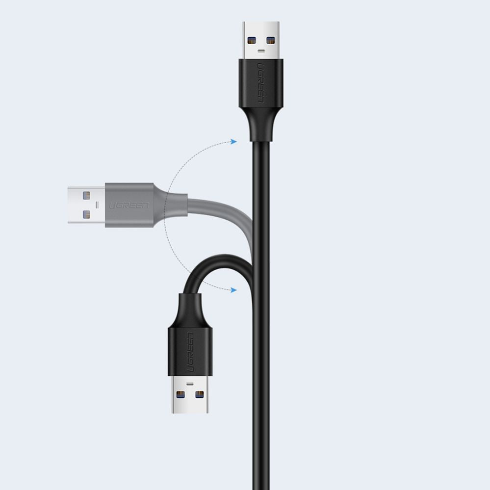 Кабель Ugreen  Ugreen extension USB 2.0 adapter 5m black (US103)