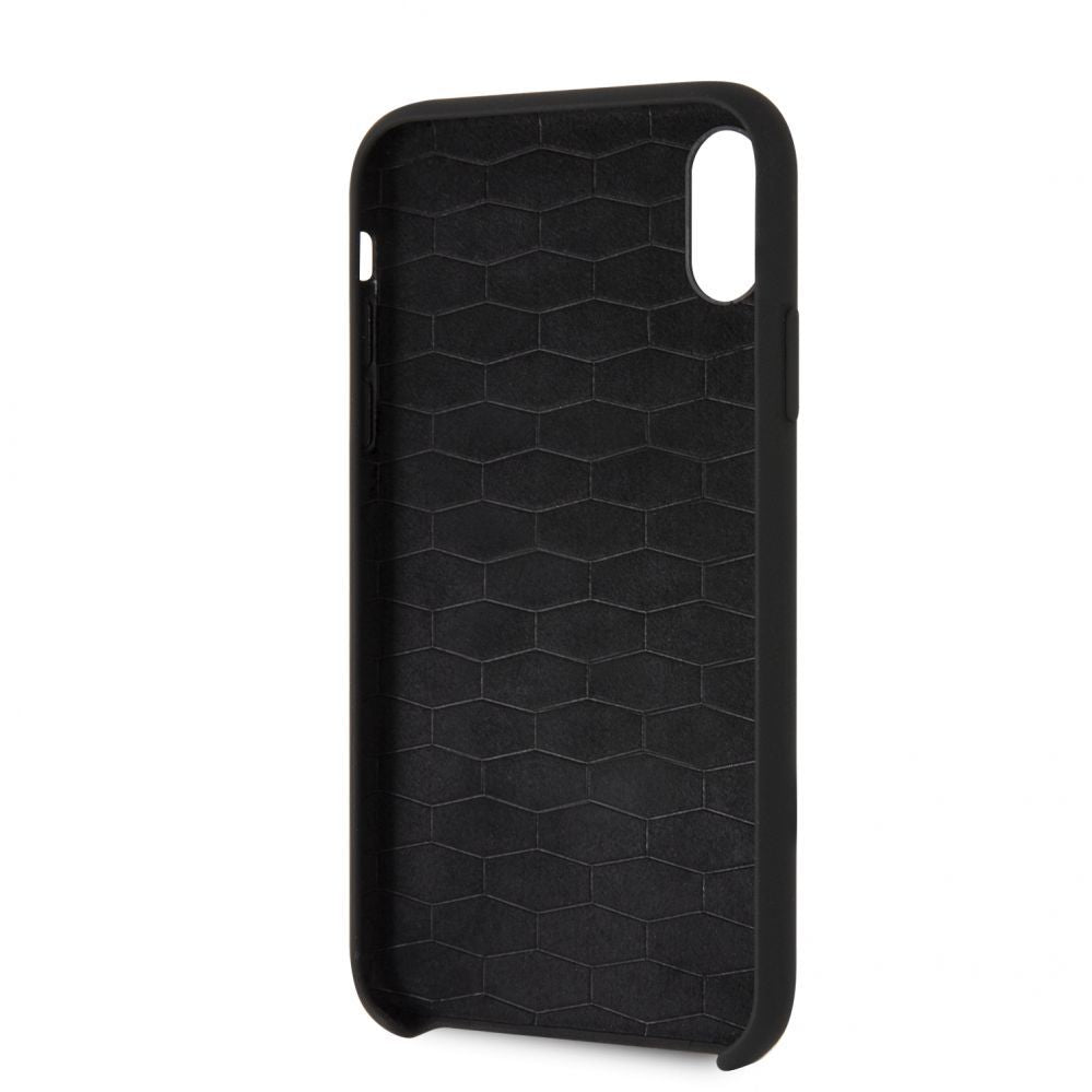 Чехол на заднюю панель BMW Apple iPhone XR Hardcase Silicone Black