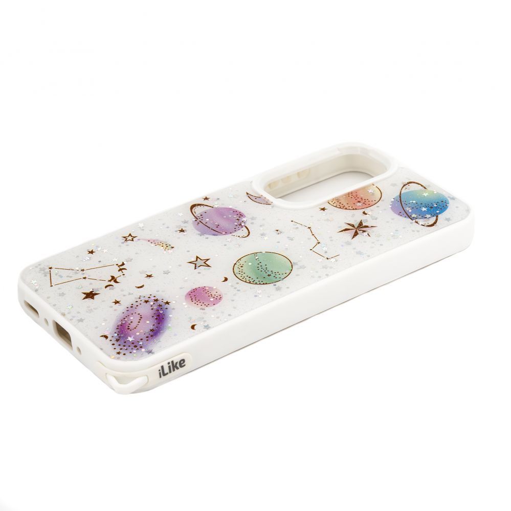Чехол на заднюю панель iLike Samsung Galaxy A35 EPOXY CARTOON COVER White