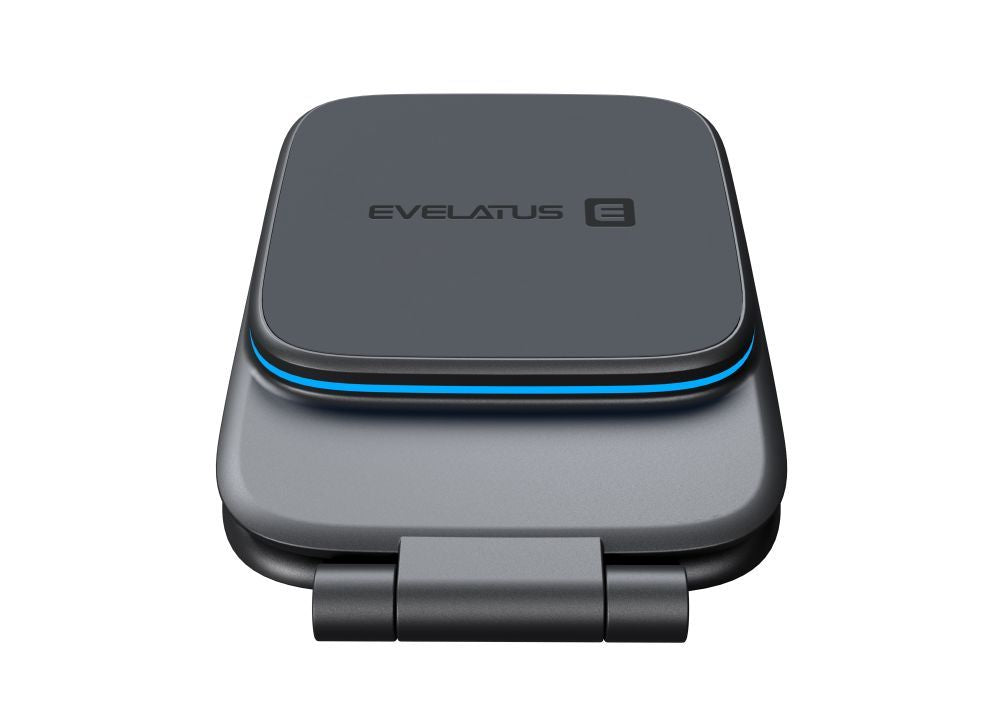 Universaalne telefonihoidja (Popsocket) Evelatus  MagSafe Qi wireless charging magnet mount (for Car Screen/dashboard, laptop, tablet, monitor) Black