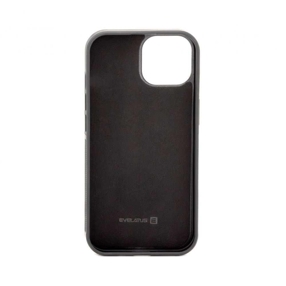 Чехол на заднюю панель Evelatus Apple iPhone 15 Magnet zip Pocket Case Zipper Design Black