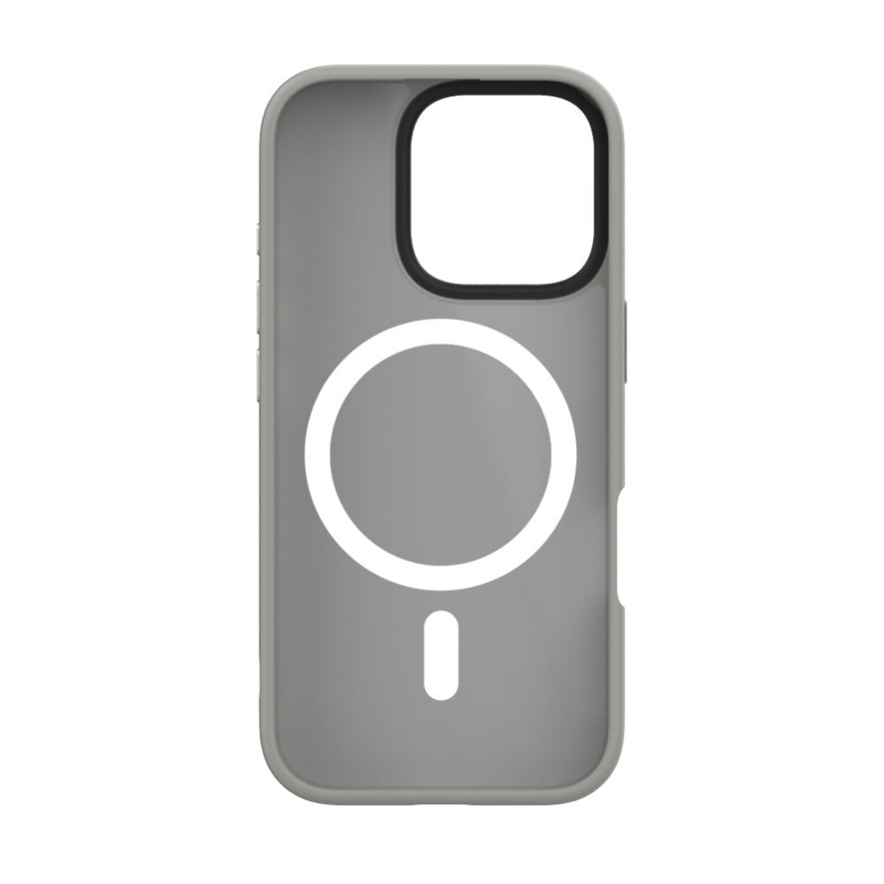 Чехол на заднюю панель Evelatus Apple iPhone 16 Pro Hybird Case With Magsafe PC+TPU Silver