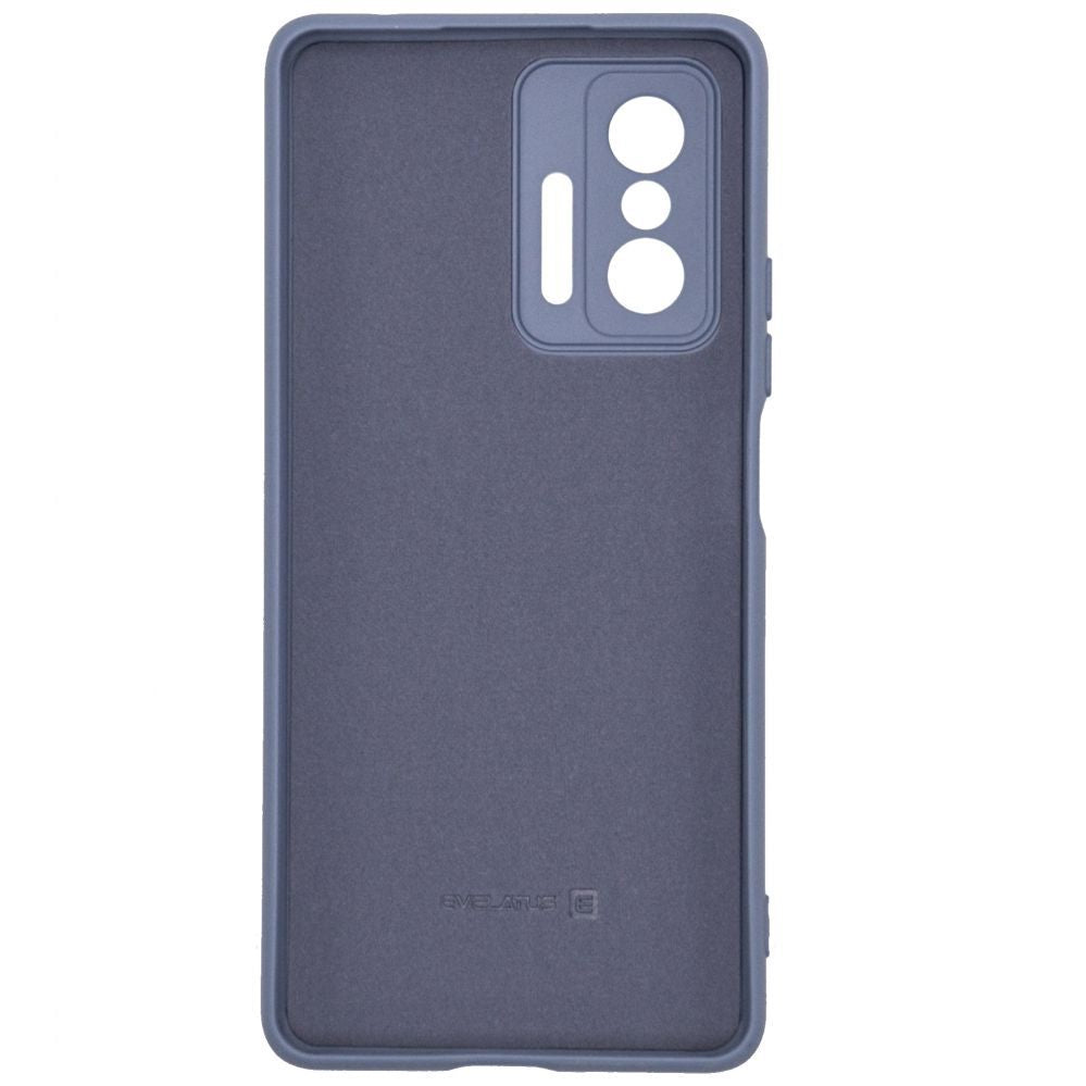 Back panel cover Evelatus Xiaomi Xiaomi 11T/11T Pro Nano Silicone Case Soft Touch TPU Grey
