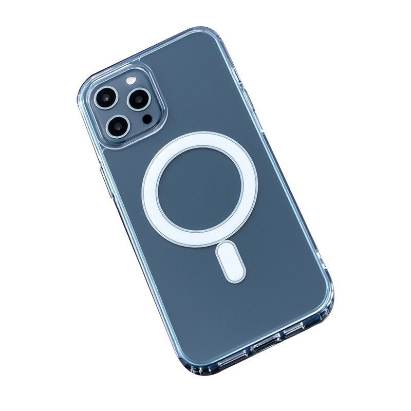 Back panel cover iLike - Anti Shock 1,5 mm Mag case for Samsung Galaxy A17 4G / A17 5G transparent big hole