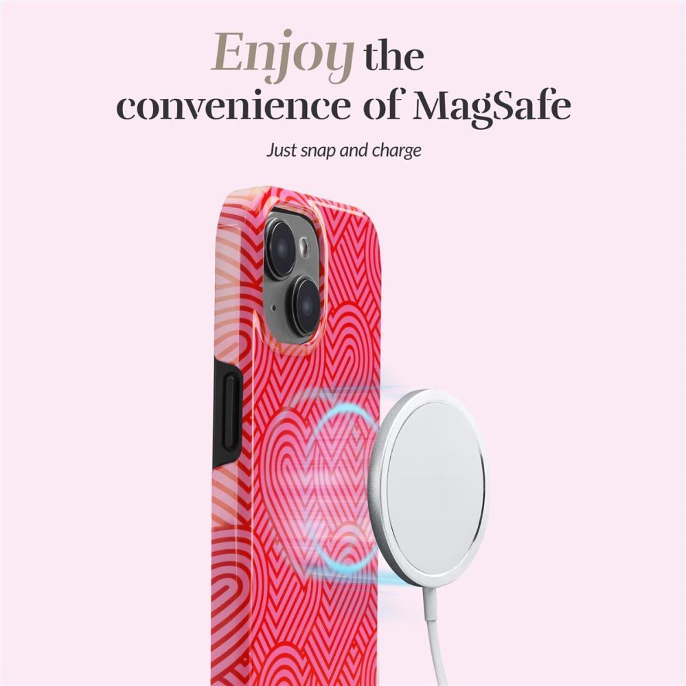 Back panel cover Mio MIO Wild Hearts Magsafe Compatible for iPhone 16 Pro