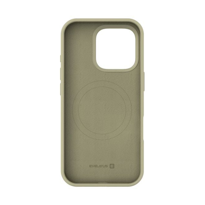 Чехол на заднюю панель Evelatus Apple iPhone 16 Pro Max Premium Magsafe Soft Touch Silicone Case Natural Titanium