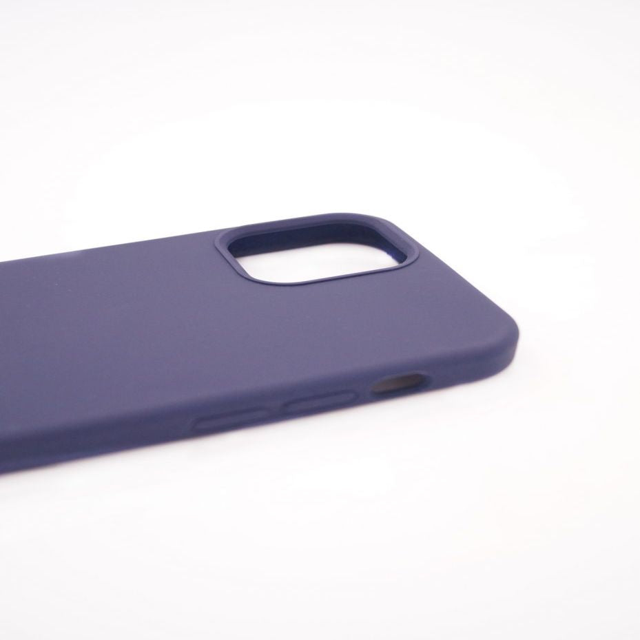 Back panel cover Evelatus Apple iPhone 12 Pro Max Nano Silicone Case Soft Touch TPU Blue